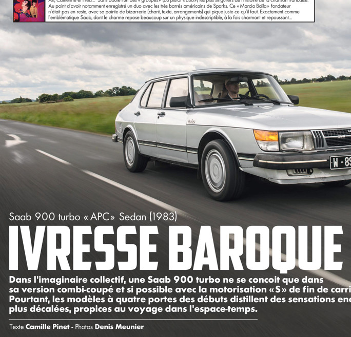 SAAB 900 turbo de PARFAIT ETAT – Magazine YOUNGTIMERS