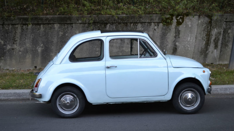 FIAT 500 F (type 110 F) bleu clair 1967