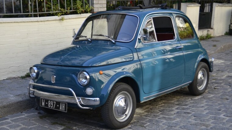 ⚠️ Vendu ! – FIAT 500 L blu turchese 1971