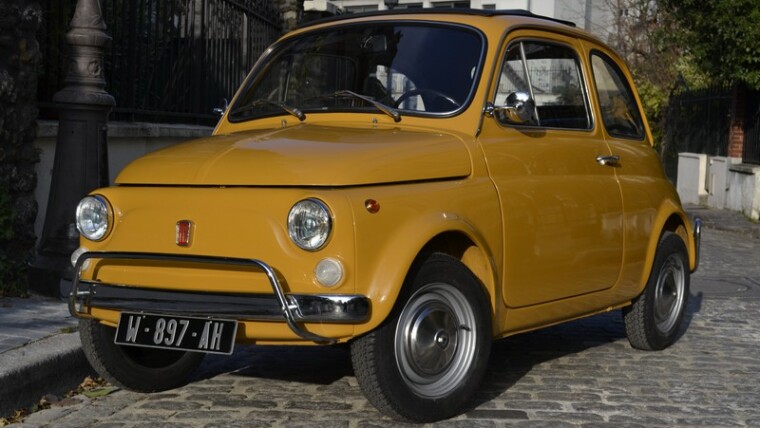 ⚠️Vendu ! – FIAT 500 L jaune 1970
