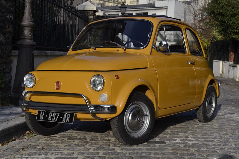 ⚠️Vendu ! – FIAT 500 L jaune 1970