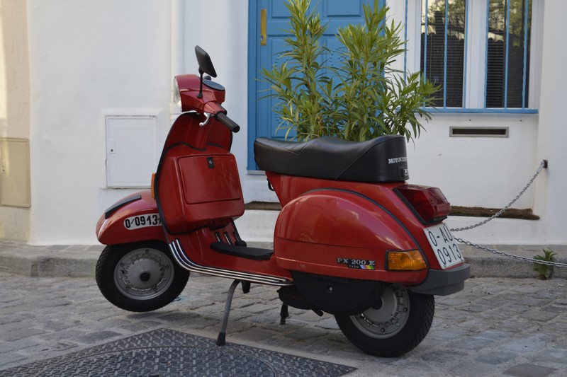  Vendu Moto Vespa PX 200 Iris Rouge 1989 Parfait Etat Piaggio 