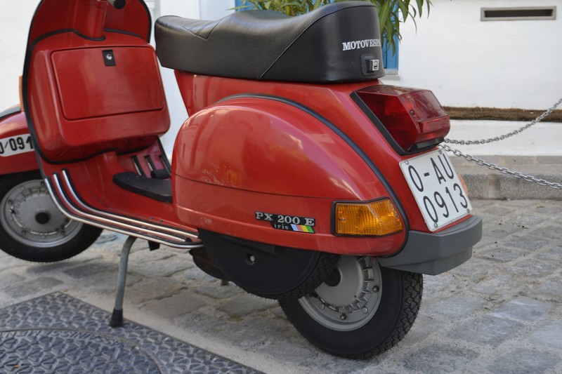  Vendu Moto Vespa PX 200 Iris Rouge 1989 Parfait Etat Piaggio 