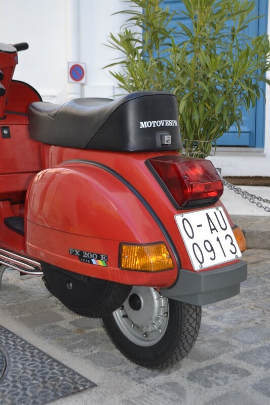  Vendu Moto Vespa PX 200 Iris Rouge 1989 Parfait Etat Piaggio 