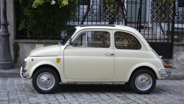 ⚠️Vendu ! FIAT 500 L ivoire 1972