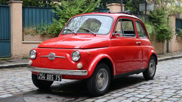 ⚠️ Vendu ! FIAT 500 F rouge 1967