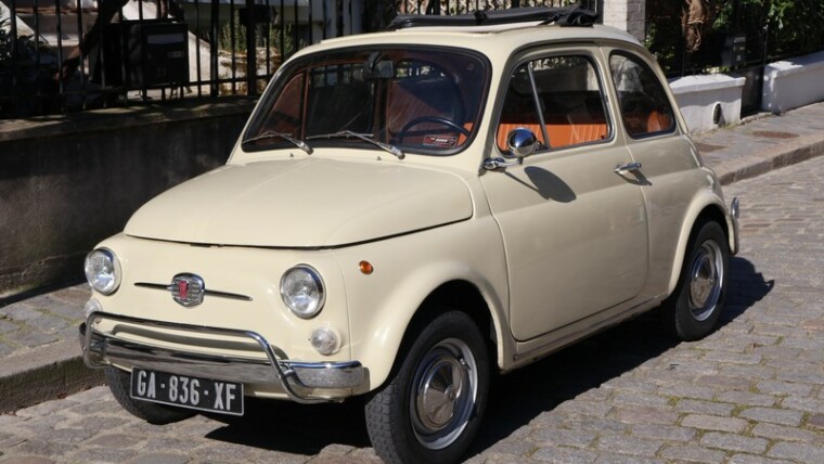 FIAT 500 L ivoire 1971