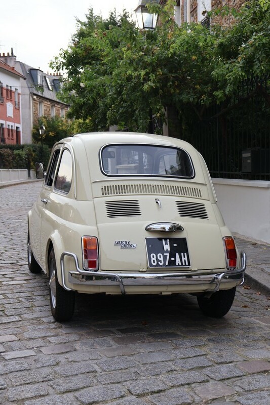 FIAT 500 L ivoire ancienne PARFAIT ETAT FIAT 500 L ivoire ancienne PARFAIT ETAT